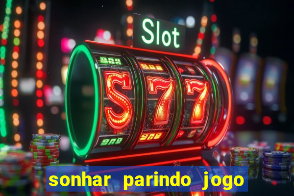 sonhar parindo jogo do bicho